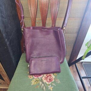 Portland Leather Butterfly Bucket Bag